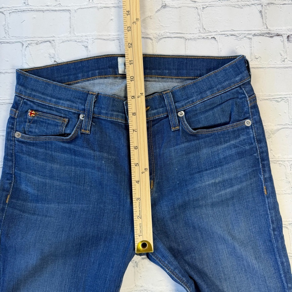 Hudson Jeans Dark Blue Tilda Mid Rise Cigarette Jeans size 26 - Picture 5 of 12